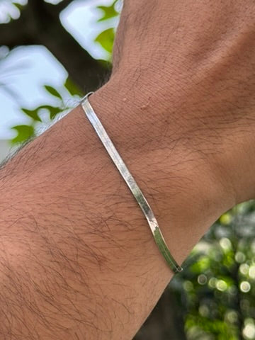 Herringbone Chain Bracelet